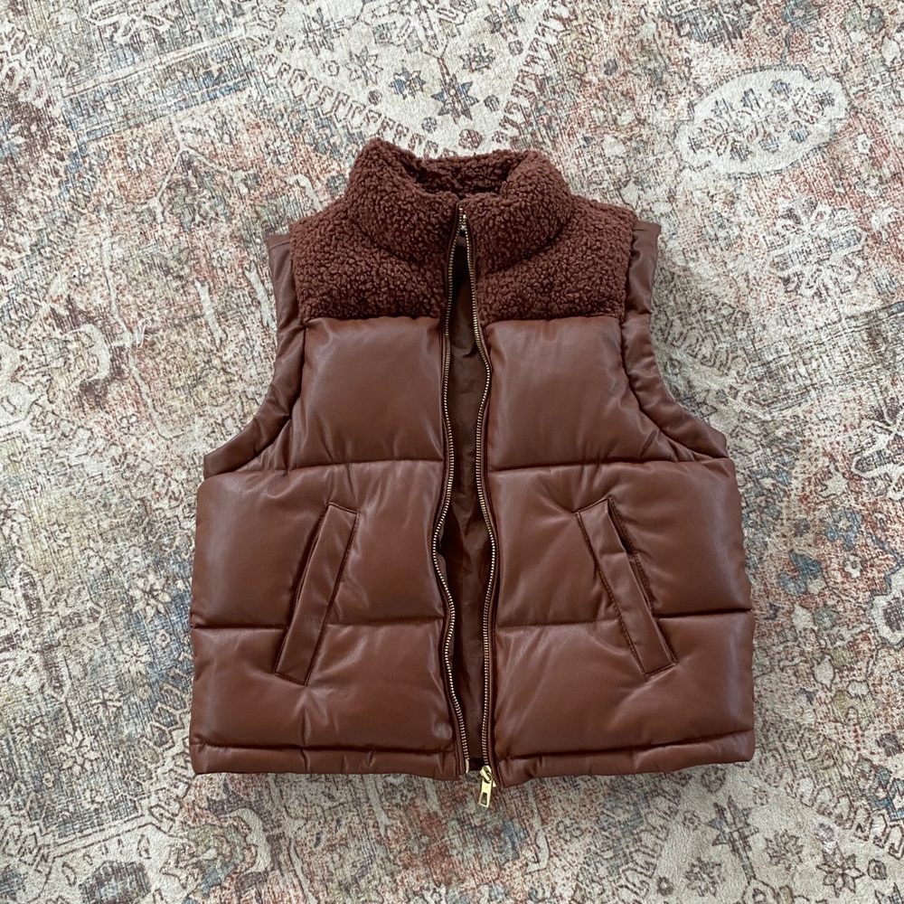 Maurices Brown Puffer Vest